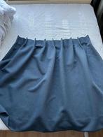 Hema gordijn blauw verduisterend, Blauw, Zo goed als nieuw, Minder dan 100 cm, 50 tot 100 cm
