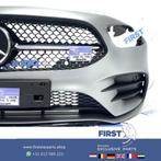 2023 W247 B KLASSE FACELIFT AMG VOORBUMPER COMPLEET MAT GRIJ, Gebruikt, Voor, Mercedes-Benz, Ophalen of Verzenden