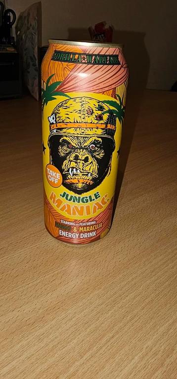 Gorilla warfare jungle maniac energy drink