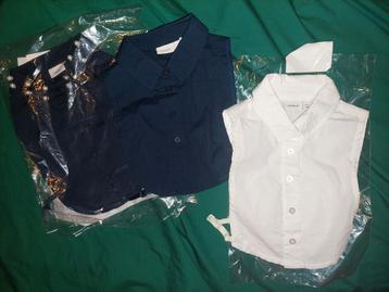 Kraagjes blouse mt 104 Gratis ophalen  beschikbaar voor biedingen