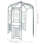 Rozenboog paviljoen pergola prieel 250 cm GRATIS VERZENDING!, Tuin en Terras, Tuinwanddecoratie, Nieuw, Verzenden