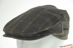 flatcap Platte pet Hawkins grijsgroen katoen mix 58, 59, 60, Kleding | Heren, Hoeden en Petten, Nieuw, Ophalen of Verzenden, Pet
