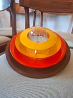 Mooie vintage hanglamp, Ophalen of Verzenden, Metaal, Minder dan 50 cm, Gebruikt