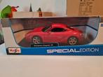 Porsche Cayman S rood 1:18 ( Maisto), Hobby en Vrije tijd, Modelauto's | 1:18, Ophalen of Verzenden, Nieuw, Auto, Maisto