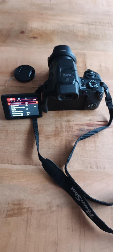 Canon Powershot SX70HS, Audio, Tv en Foto, Fotocamera's Digitaal, Zo goed als nieuw, Compact, Canon, 8 keer of meer, Ophalen