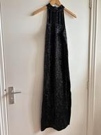 Prachtige lange sexy pailletten kerstjurk, Kleding | Dames, Jurken, Zwart, Ophalen of Verzenden, Zo goed als nieuw, Maat 36 (S)