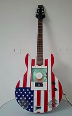 Vintage Kotronic gitaar cd radio speler, Ophalen of Verzenden, Zo goed als nieuw