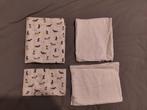 Dekbed 120x90 + 2 sets beddengoed, Kinderen en Baby's, Kinderkamer | Beddengoed, Ophalen, Gebruikt, Jongetje of Meisje, Wit
