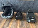 Maxi Cosi Cabriofix I + 2 Isofix Cabriofix I Base, Ophalen, Slaapstand, Zo goed als nieuw, Isofix