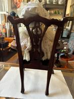 Vintage pop met miniatuur Chippendale-stoel - 1930 & 1980, Antiek en Kunst, Ophalen of Verzenden