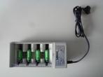 5605-12-3: AAA batterijlader met 4 AAA oplaadbare batterijen, Verzenden, Gebruikt