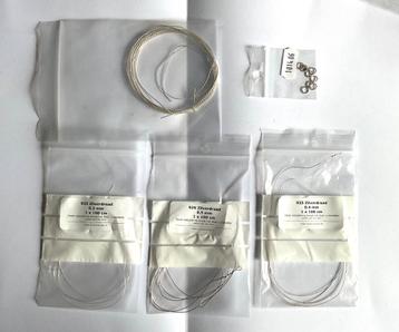 Lotje diverse zilverdraad en oogjes - 925 zilver beschikbaar voor biedingen