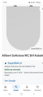 Toiletbril Allibert Kobalt, Doe-het-zelf en Verbouw, Sanitair, Ophalen, Nieuw, Toilet