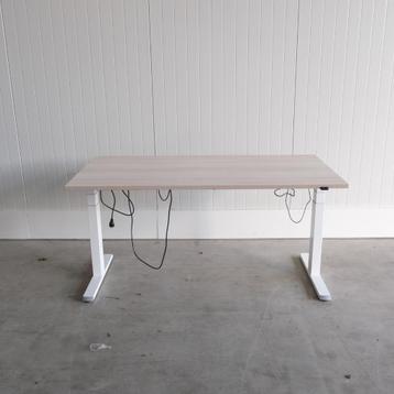 Elektrisch zit-sta bureau - 160x80cm - H63-129cm - BR79 beschikbaar voor biedingen