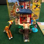 Lego 31116 safari wilde dieren boomhuis, Ophalen of Verzenden, Zo goed als nieuw, Complete set, Lego