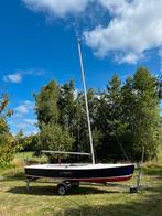 Mooie Volksboot 480 met trailer, Watersport en Boten, Open zeilboten, Ophalen, Geen motor, Overige brandstoffen, Overige typen