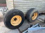 2x Velgen met banden voor kieper of trailer agrarische, Zakelijke goederen, Agrarisch | Onderdelen | Banden, Velgen en Assen, Ophalen of Verzenden