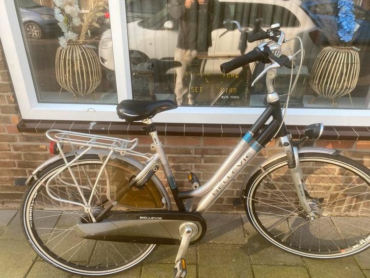 Bellevie Damesfiets 8 versnellingen - 47cm frame, Fietsen en Brommers, Fietsen | Dames | Damesfietsen, Gebruikt, Overige merken