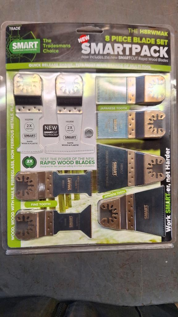 8x SMART The H8rwmak Multitool zaagjes NIEUW!!!, Auto diversen, Autogereedschap, Nieuw, Ophalen of Verzenden