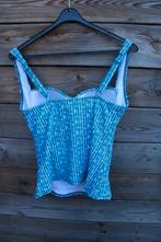 Tankinitop blauw/ wit Livera 44 B/C Cup Vaste prijs, Kleding | Dames, Badmode en Zwemkleding, Overige typen, Blauw, Ophalen of Verzenden
