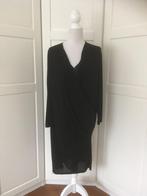 MNG Mango nieuwe zwarte stretchy lange mouwen jurk, maat L, Kleding | Dames, Jurken, Mango, Zwart, Maat 42/44 (L), Nieuw