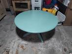 Vintage Ronde Tafel - Turquoise, Ophalen