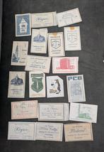 19 oude Amsterdamse suikerzakjes, Ophalen of Verzenden