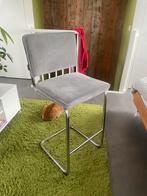 Zuiver Ridge Rib  Barkruk NIeuw, Huis en Inrichting, Stoelen, Ophalen, Nieuw, Grijs, Twee