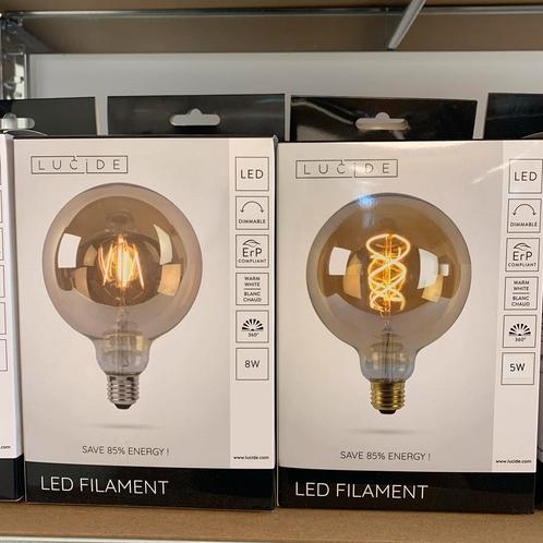 Lucide LED Filament (9 stuks), Huis en Inrichting, Lampen | Hanglampen, Nieuw, Minder dan 50 cm, Glas, Ophalen of Verzenden