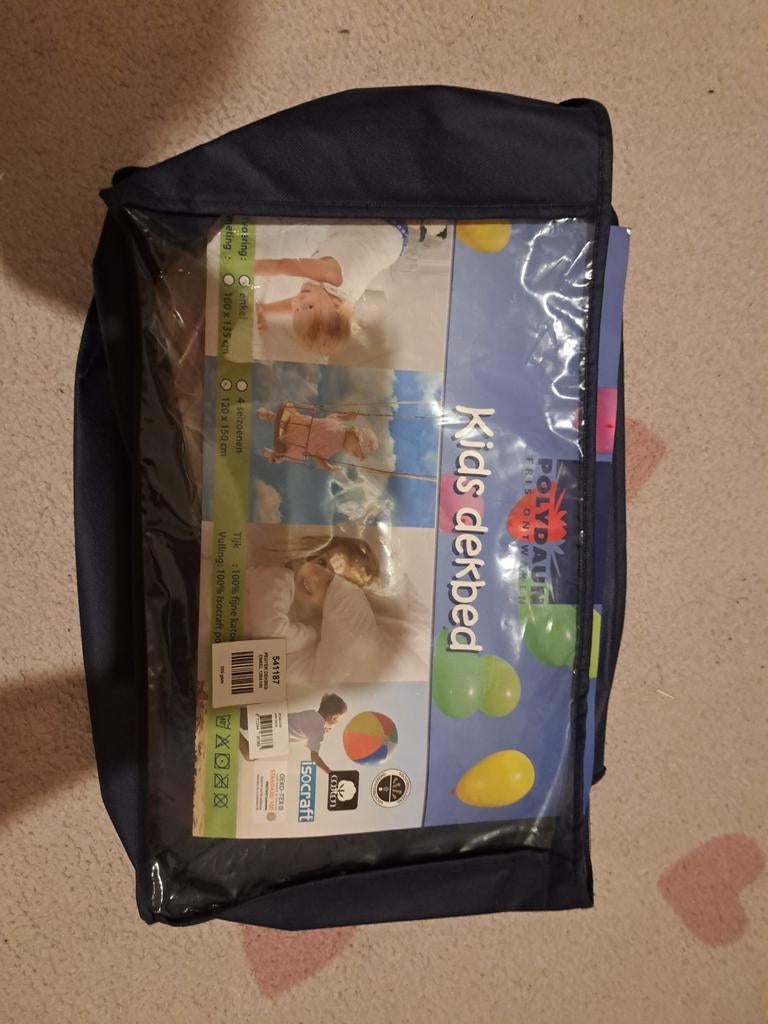 Peuterdekbed, Kinderen en Baby's, Kinderkamer | Beddengoed, Jongetje of Meisje, Wit, Dekbedovertrek, Ophalen of Verzenden