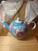 Pip Studio Theepot - Blauw met Bloemen, Ophalen of Verzenden