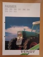 Folder Fendt Farmer 304, 305, 306, 307, 308, 309, 310, 311, Ophalen of Verzenden, Gelezen, Tractor en Landbouw