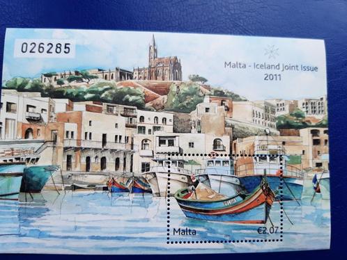 Postzegels Malta Malta-Iceland Joint Issue 2011"Fishing Vill, Postzegels en Munten, Postzegels | Thematische zegels, Postfris