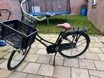 Fiets zwart met opberger, Ophalen of Verzenden, Zo goed als nieuw