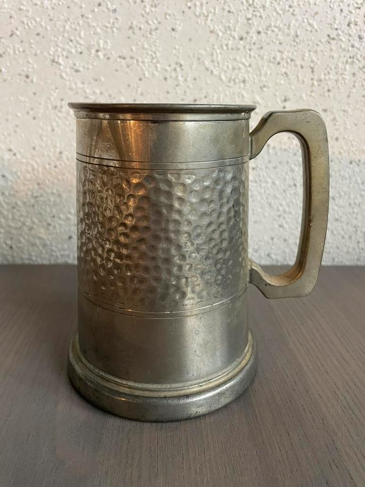 Bierpul tin Pewter made in England, Antiek en Kunst, Antiek | Tin, Ophalen of Verzenden