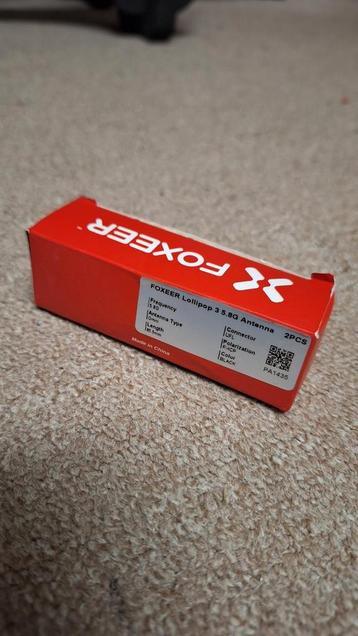 Foxeer Lollipop 3 5.8ghz fpv antenna 2x nieuw beschikbaar voor biedingen