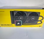 Corsair iCUE H115i RGB Elite – 280mm Liquid CPU Cooler, Computers en Software, Computerkoelers, Waterkoeling, Nieuw, Ophalen of Verzenden