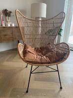 Hk Living Rotan Egg Bohemian Stoel, Huis en Inrichting, Ophalen, Bruin, Zo goed als nieuw, Eén