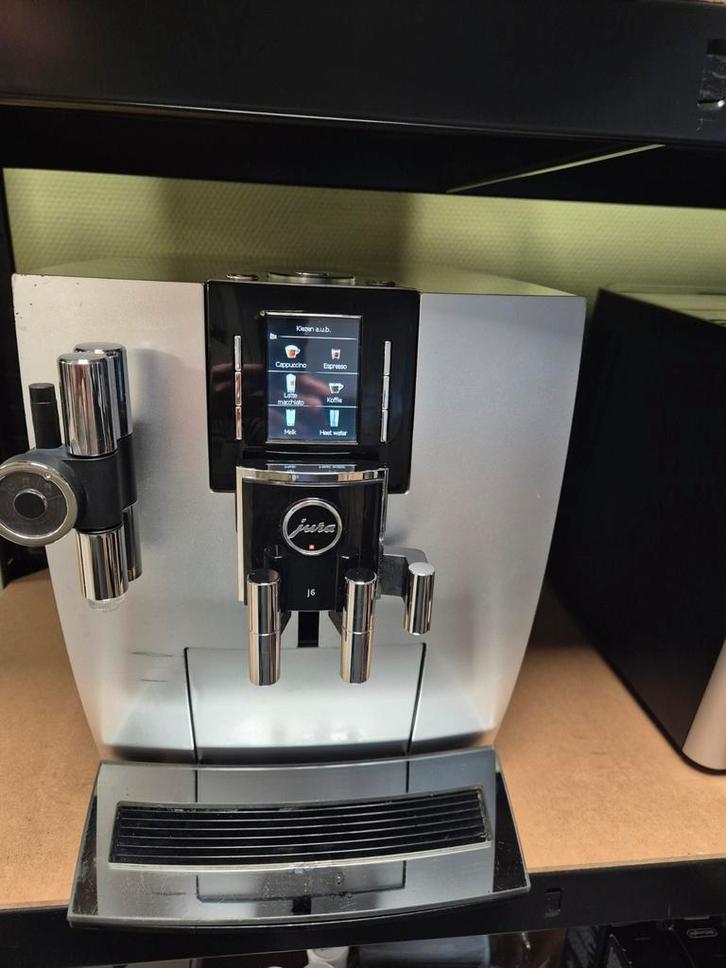 Jura J6 OTC incl servicebeurt en garantie!, Witgoed en Apparatuur, Koffiezetapparaten, Zo goed als nieuw, Gemalen koffie, Koffiebonen