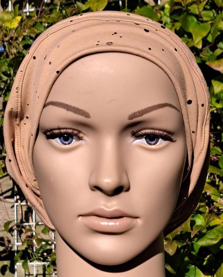 Chemo/haarverlies tricot beany no 2., Kleding | Dames, Mutsen, Sjaals en Handschoenen, Nieuw, Muts, Ophalen of Verzenden
