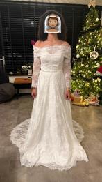 Gloednieuwe witte trouwjurk, Ophalen, Zo goed als nieuw, Wit, Trouwjurk