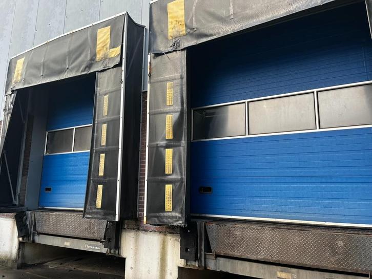 2x overheaddeur, garagedeur, laaddockdeur 314x300cm, Doe-het-zelf en Verbouw, Deuren en Horren, Gebruikt, Garagedeur, 215 cm of meer