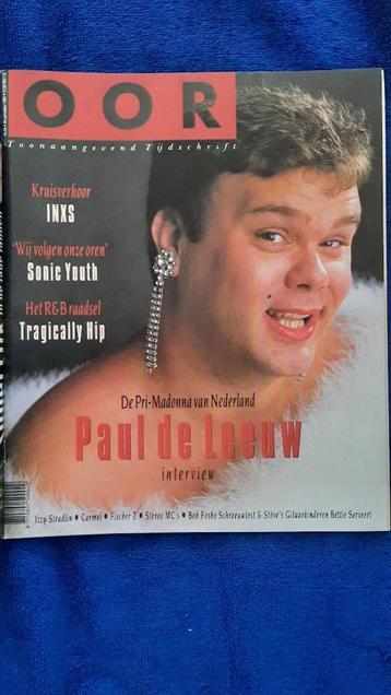 OOR 24-1992 Paul de Leeuw Sonic Youth Tragically Hip Izzy St beschikbaar voor biedingen