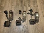 Panasonic KX-UDT111 Draadloze DECT telefoon met laadstation, Ophalen of Verzenden, Gebruikt, 3 handsets