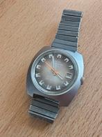 Prachtige Swiss Emperor Automatic uit 1970, Sieraden, Tassen en Uiterlijk, Horloges | Antiek, Overige merken, Staal, Met bandje