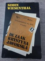 De zaak krystyna jaworska simon wiesenthal, Ophalen of Verzenden, Gelezen