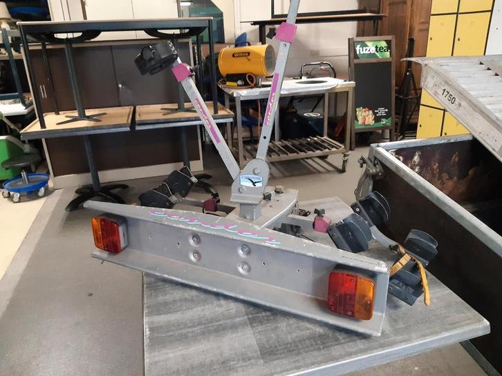 Fietsendrager Spinder, Auto diversen, Fietsendragers, Gebruikt, Trekhaakdrager, 2 fietsen, Ophalen of Verzenden