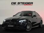 Mercedes-Benz C-klasse 300 e AMG Distronic Pano Memory Headu, Auto's, Automaat, Achterwielaandrijving, Gebruikt, Zwart