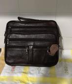Nieuwe schoudertas heren/ Echt Leer, Overige merken, Bruin, Nieuw, Ophalen of Verzenden