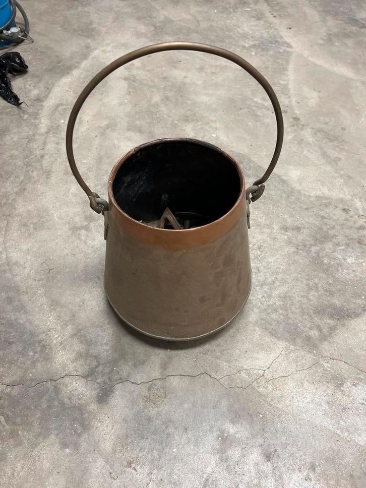 Antieke Koperen Doofpot met Handvat, Huis en Inrichting, Keuken | Keukenbenodigdheden, Gebruikt, Ophalen